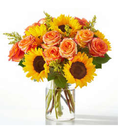 Amber Sunlight Bouquet ™ FTD®. An arrangement by Grower Direct.