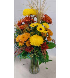 Harvest Time. An arrangement by Zaisers Florist and Greenhouse.