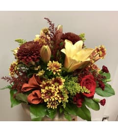 Autumn’s Delight. An arrangement by Roma Flowers and Gifts.