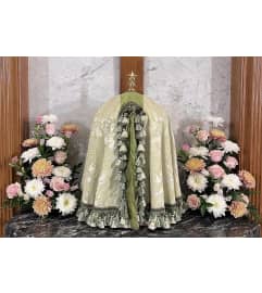2 UPSCALE Arrangements for Tabernacle ALTAR. An arrangement by Flowers by Priscilla.
