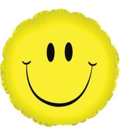 Smiling Face Balloon. An arrangement by Encore Florals, Wine and Gifts.