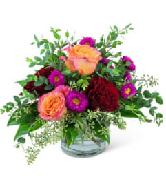 Flamenco Flowers. An arrangement by The Flower Shop of Lake Charles.