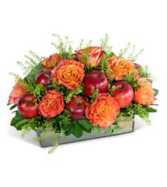 Rosy Orchard Luxe. An arrangement by The Flower Shop of Lake Charles.