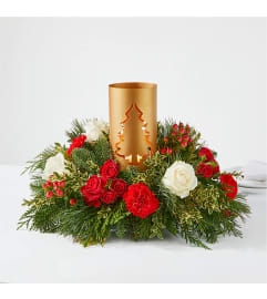 December Dreams Centerpiece ™ FTD®. An arrangement by Grower Direct.