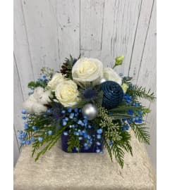 Holiday on Ice (RR). An arrangement by Red Rose Incredible Florist.