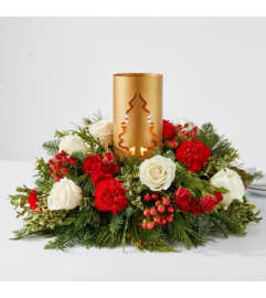 FTD Christmas Dream Centerpiece. An arrangement by Tree City Flowers and Gifts. FTD Christmas Dream Centerpiece. An arrangement by Tree City Flowers and Gifts.