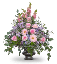 Glorious Garden Urn. An arrangement by The Flower Shop of Lake Charles.