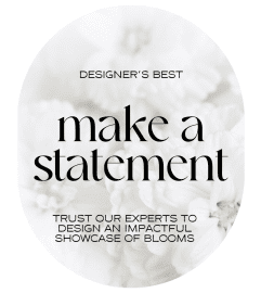 Designer's Best - Make a Statement. An arrangement by The Flower Shop of Lake Charles.