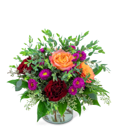 Flamenco Energy. An arrangement by The Flower Shop of Lake Charles.