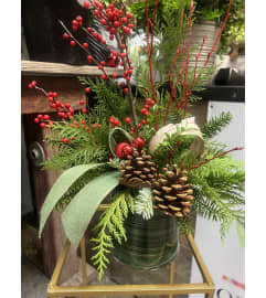 Winter Feature. An arrangement by Donato's Floral.