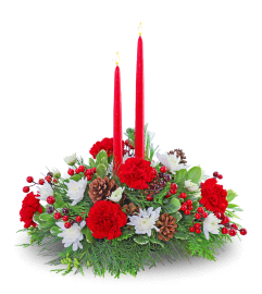 Christmas in My Heart. An arrangement by The Flower Shop of Lake Charles.