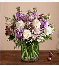 Lovely Lavender For Winter. An arrangement by Susana's Flowers.