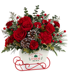 Snow What Fun Bouquet (Teleflora). An arrangement by North Liberty Flower Shop.