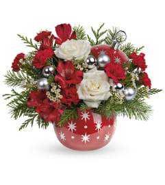 Twinkling Stars Bouquet (Teleflora). An arrangement by North Liberty Flower Shop.