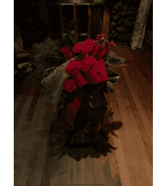 Christmas Passion. An arrangement by Silver Rose Emotions.
