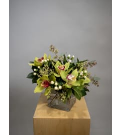 Orchid Vale Flower Arrangement. An arrangement by Enchanted Florist.