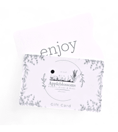 Appleblossoms $100 Gift Card. An arrangement by Appleblossoms.