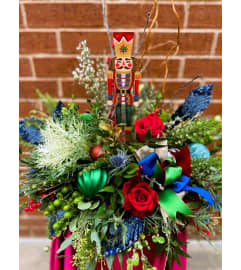 Son of a Nutcracker. An arrangement by Flower Snobs at Cityview.
