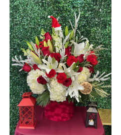 Christmas Dreams. An arrangement by Flower World and Gifts.