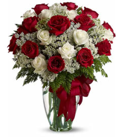 Love's Divine Bouquet - Long Stemmed Roses. An arrangement by Tim's Florist and Garden.