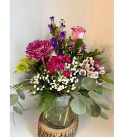 Lavender Love. An arrangement by Kelly Ann's Floral.