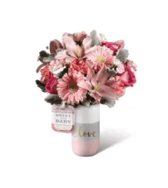 SWEET LOVE BOUQUET BY FTD HALLMARK PINK. An arrangement by Jimmy's Flower Shop.