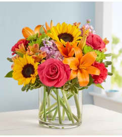Floral Embrace. An arrangement by Palmetto Gardens Florist.