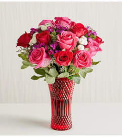 A Key To My Heart. An arrangement by Palmetto Gardens Florist.