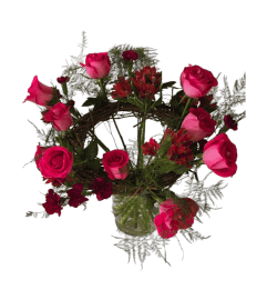 Holland Inspired Hand-Tied Bouquet. An arrangement by Anne Marie Rose Floral Design.