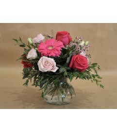 Pretty in Pink. An arrangement by Hudson Valley Floral.