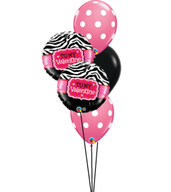 To My Valentine Classic Balloon Bouquet. An arrangement by Balloon Bouquets Plus. To My Valentine Classic Balloon Bouquet. An arrangement by Balloon Bouquets Plus.