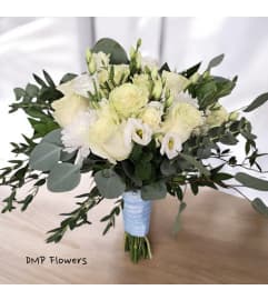 Bridal bouquet. An arrangement by DMP Flowers and Gifts.