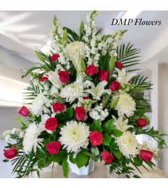 Floral Harmony. An arrangement by DMP Flowers and Gifts.