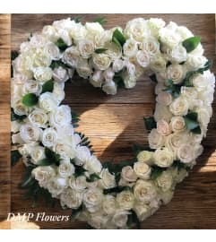 Heart and soul. An arrangement by DMP Flowers and Gifts.