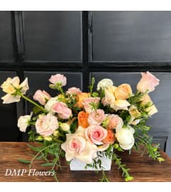 Love struck. An arrangement by DMP Flowers and Gifts.