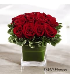 XOXO. An arrangement by DMP Flowers and Gifts.