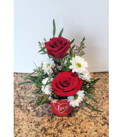 Hearts in Harmony. An arrangement by Zaisers Florist and Greenhouse.