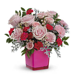 Pink Empowerment. An arrangement by Belak Flowers.