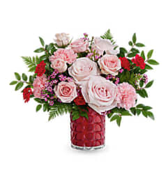 Sweetheart Sparkle. An arrangement by Belak Flowers.