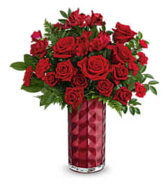 Radiant Charm Bouquet. An arrangement by L and J Blooms.