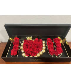 Lovely Box. An arrangement by Charming Blooms.