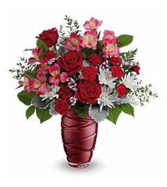 Loving Swirls Bopuquet. An arrangement by Shalimar Flower Shop.