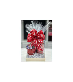 Basketball Bliss. An arrangement by Cala's Boutique Floral.
