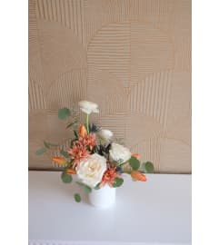 Sunset Grace Bouquet. An arrangement by Canmore Flowers by Alpine Blooms.