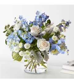 Clear Skies Bouquet. An arrangement by Margaret's Florist.