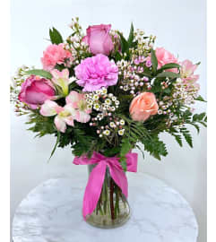 Blossoming Affection. An arrangement by Rosebud Studio Florist.