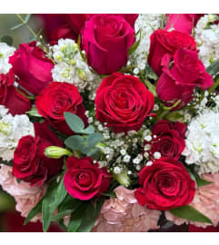 Valentine Designers Choice - Classic. An arrangement by Vanessa's Flower Shop.