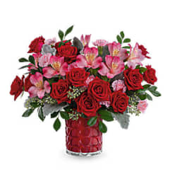ENCHANTED. An arrangement by Creekside Florist.