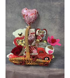Eternal Love Basket. An arrangement by Sweet Blossoms.