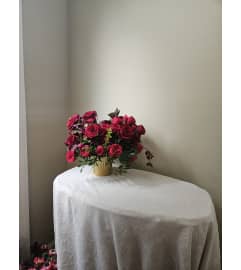 Foraged Floral Romantic Arrangement. An arrangement by Foraged Floral of Cape Cod.